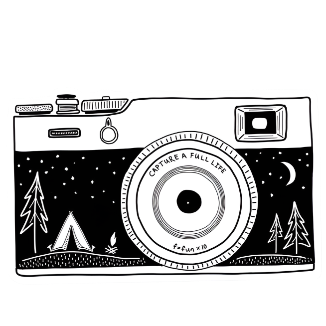 Nice Enough Stickers Camera Sticker – The Great Rocky Mountain Toy Company