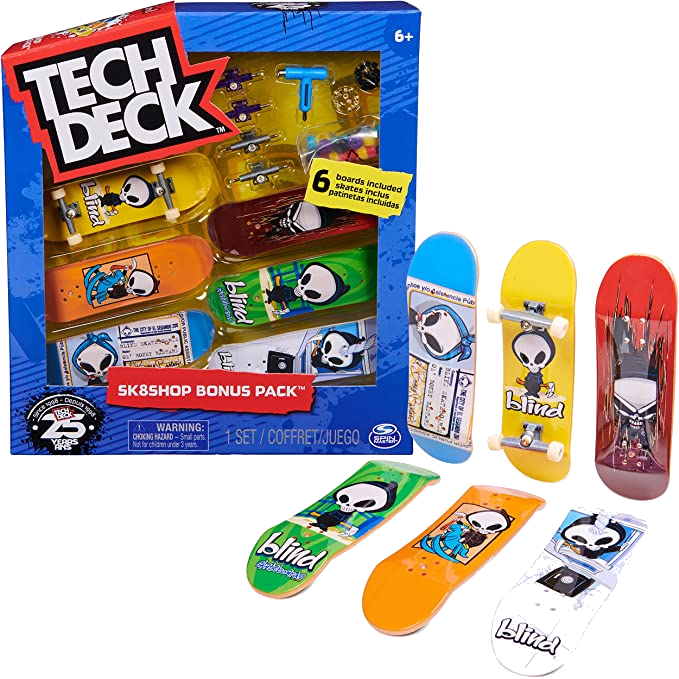 Tech Deck 25th Anniversary Pack - 8 Boards – The Great Rocky Tech Deck 25th Anniversary Pack - 8 Boards – The Great Rocky