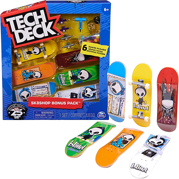 Tech Deck 25th Anniversary Pack - 8 Boards – The Great Rocky