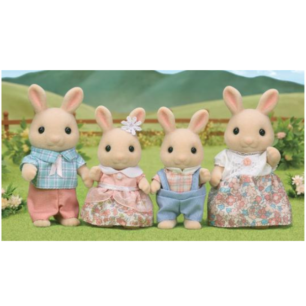 Calico Critters Milk Rabbit Family – The Great Rocky Mountain Toy Company