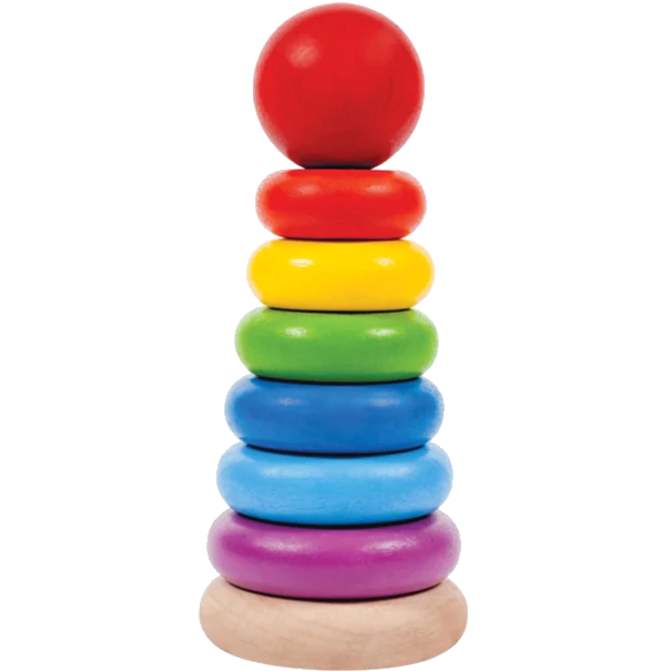 Plan Toys Stacking Ring – The Great Rocky Mountain Toy Company