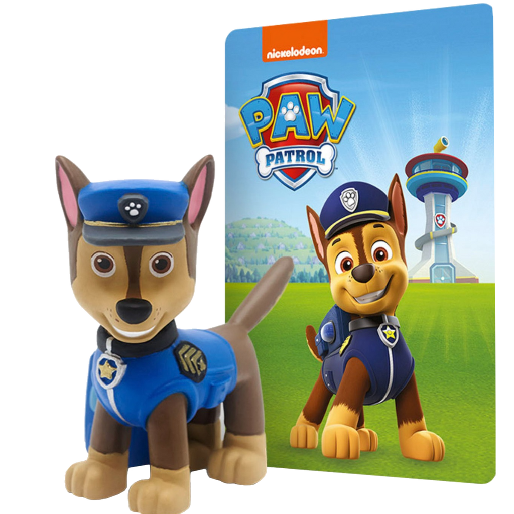 tonies Toniebox Mission Set with Blue Paw Patrol 2 Stella & Chase Figures +  1 Creative Story and Music Box for Children 3-7 Years, Storyteller Sturdy &  Easy to Use : : Toys