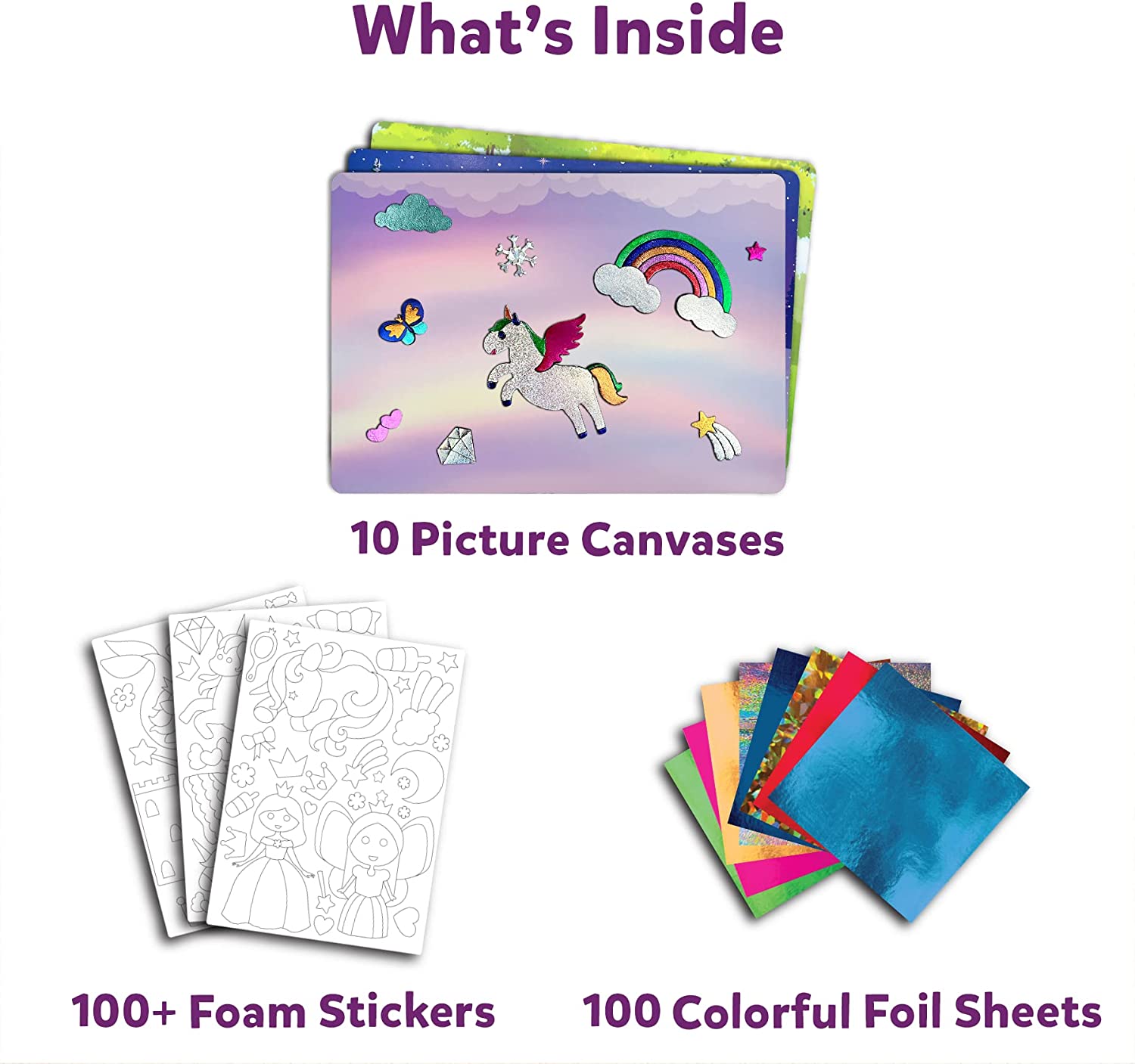Skillmatics Foil Fun Unicorns & Princesses Theme & Ultimate Art & Craft  Activity Chest Bundle, Art & Craft Kits, DIY Activities for Kids