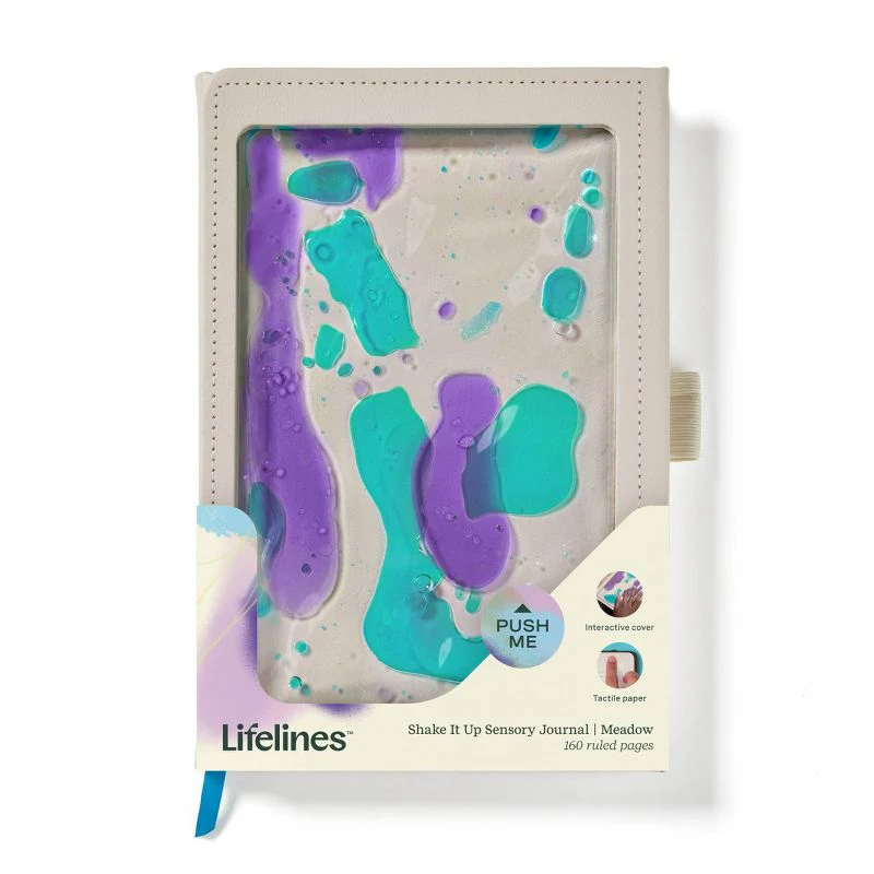 Lifelines Shake It Up Sensory Journal Purple/Blue – The Great Rocky ...