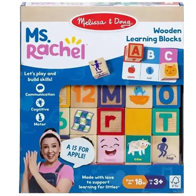 Melissa & Doug Ms. Rachel Blocks & Activity Cards – The Great Rocky ...