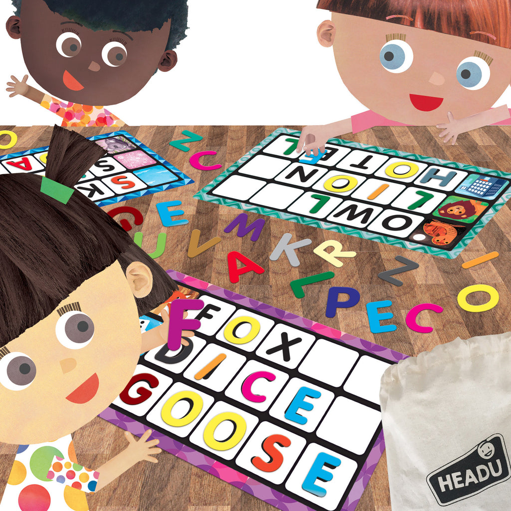 Montessori Touch Bingo Letters and Words
