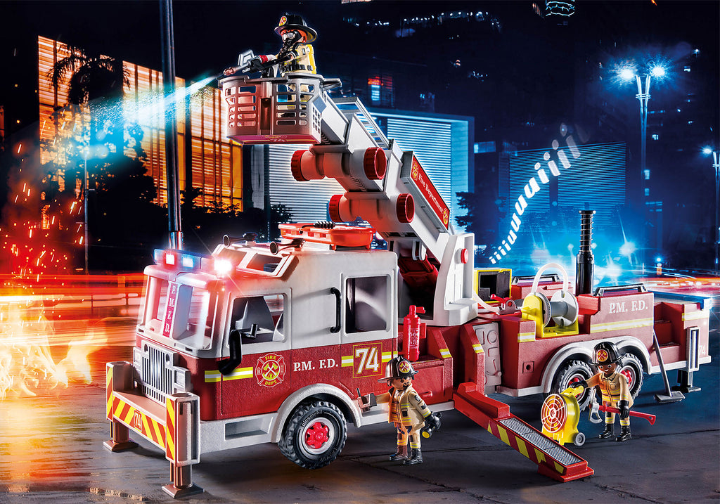 Lego Rescuing Fire LEGO Rescue Vehicles: Fire Engine with Tower Ladder – The Great Rocky ...
