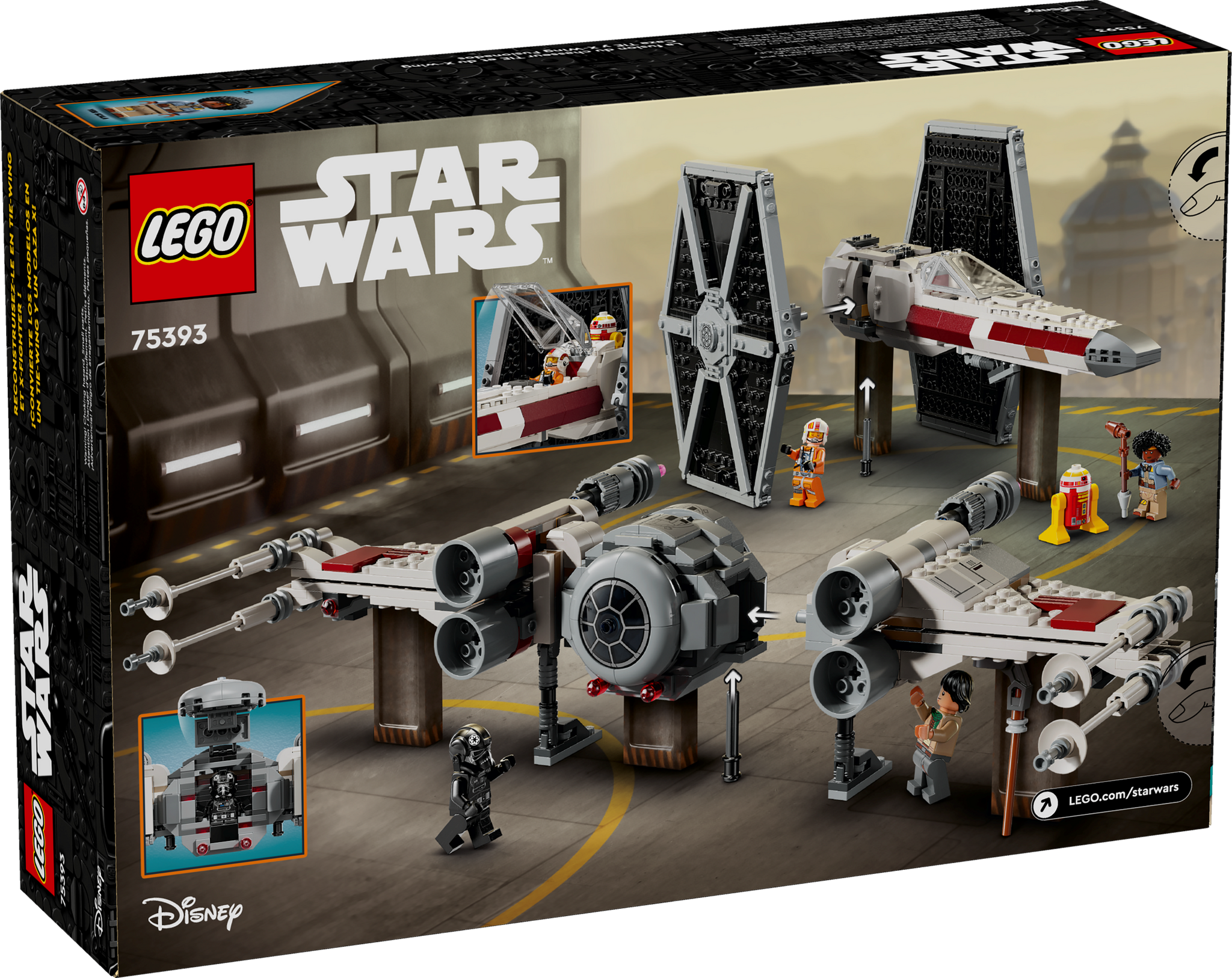 LEGO Star Wars TIE Fighter & X-Wing Mash-up – The Great Rocky