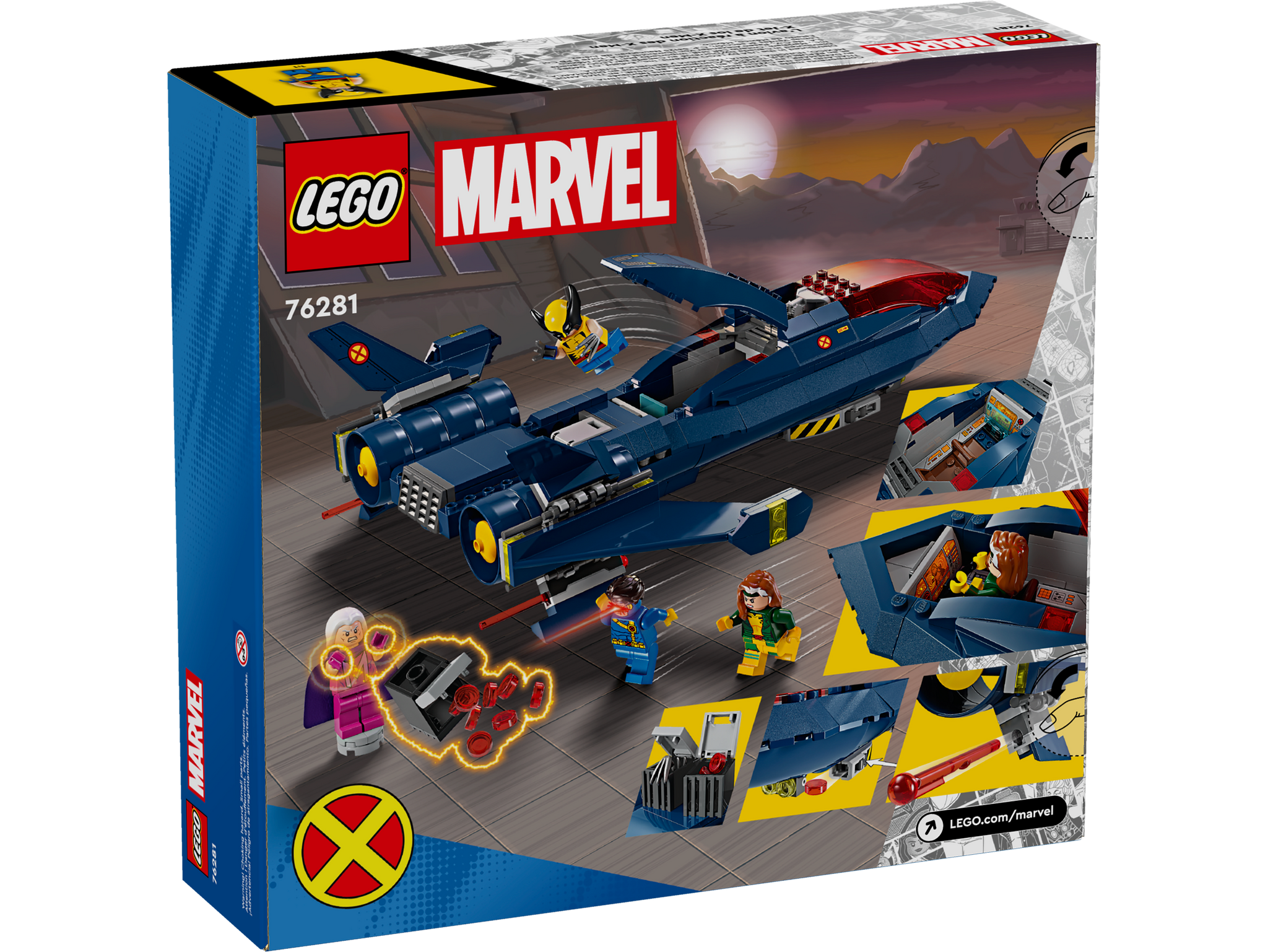 LEGO Marvel X-Men X-Jet – The Great Rocky Mountain Toy Company