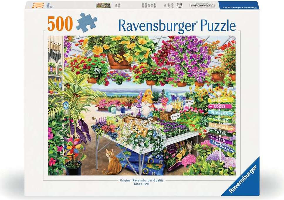 Glorious Garden Center 500 Pc Puzzle