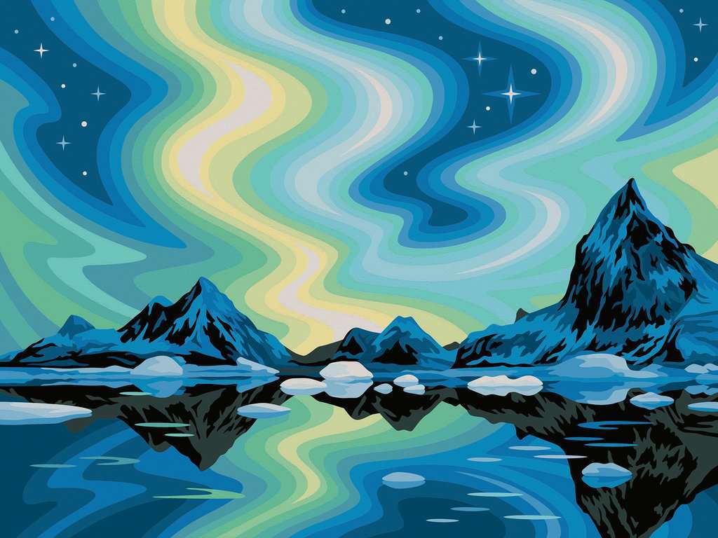 CreArt CV: Northern Lights 12x16