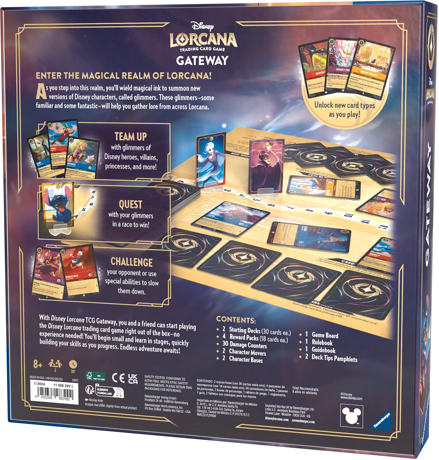 lorcana back card Disney Lorcana Gateway