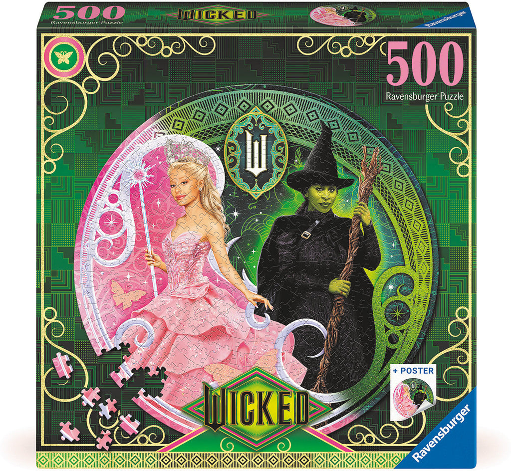 Wicked 500 pc Round Puzzle