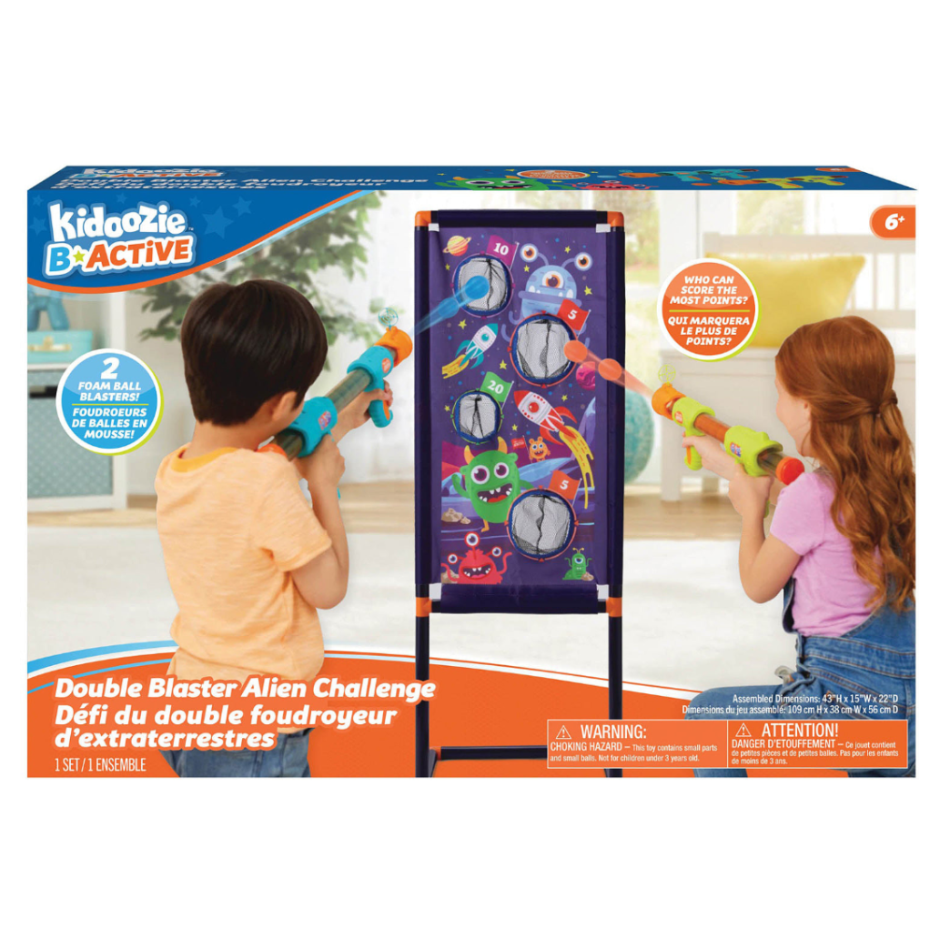 Kidoozie Double Blaster Alien Challenge – The Great Rocky Mountain