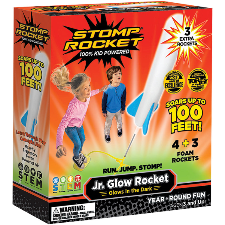 Spotty Rockets Stomprockets JR Glow Stomp Rocket - 7 Rocket – The Great Rocky Mountain ...