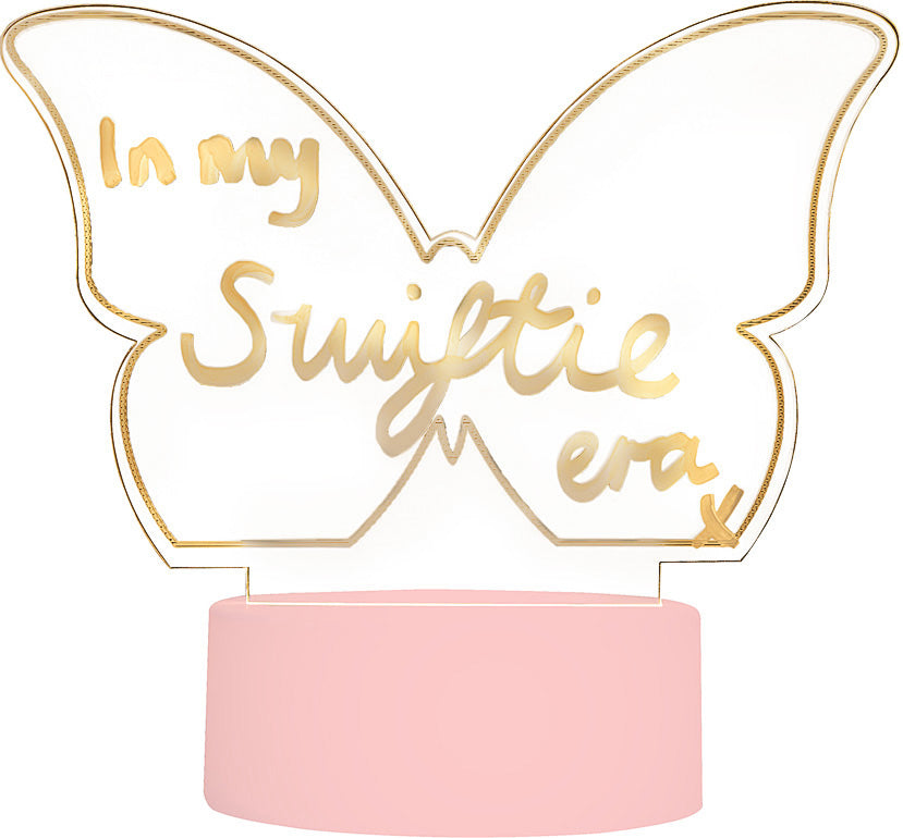 Butterfly Write On Neon Light