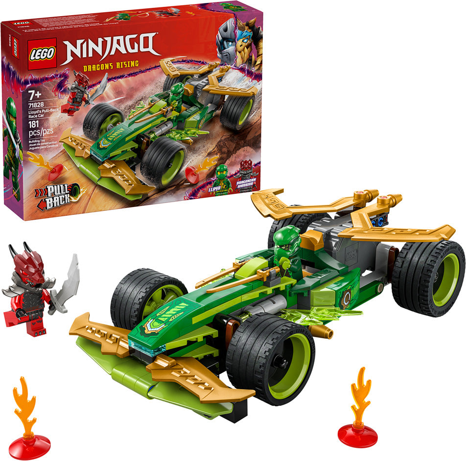 LEGO NINJAGO Lloyd's Pull-Back Race Car