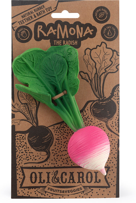 Oli & Carol Ramona the Radish Teether – The Great Rocky Mountain Toy ...