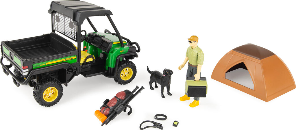 John Deere 1:16 Scale Outdoor Adventure Toy Set