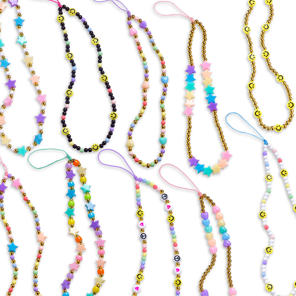 Cali Stretch Beaded Cell Phone Chains (assorted - sold individually)
