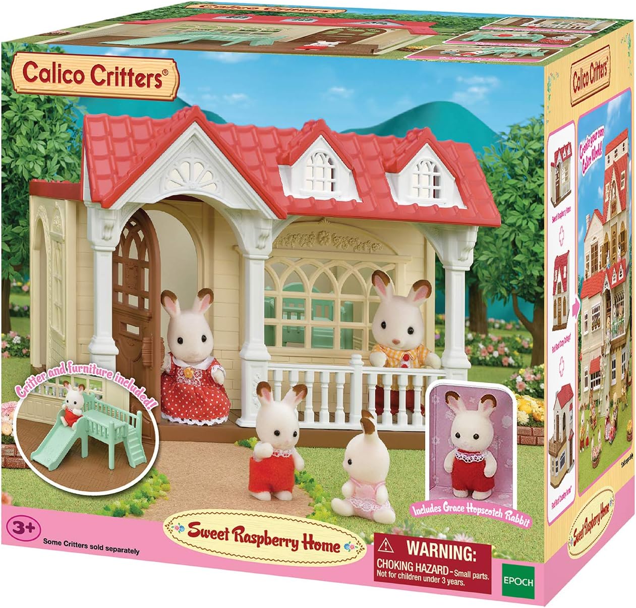 Calico Critter Raspberry Calico Critters Sweet Raspberry Home – The Great Rocky Mountain Toy Company