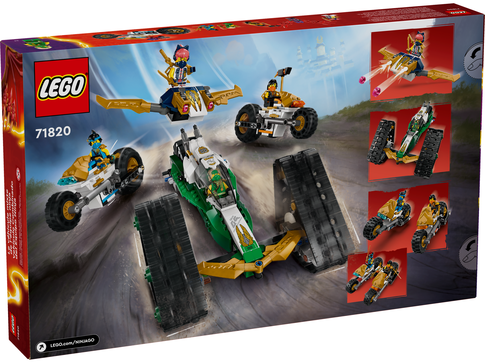 LEGO Ninjago Ninja Team Combo Vehicle – The Great Rocky Mountain