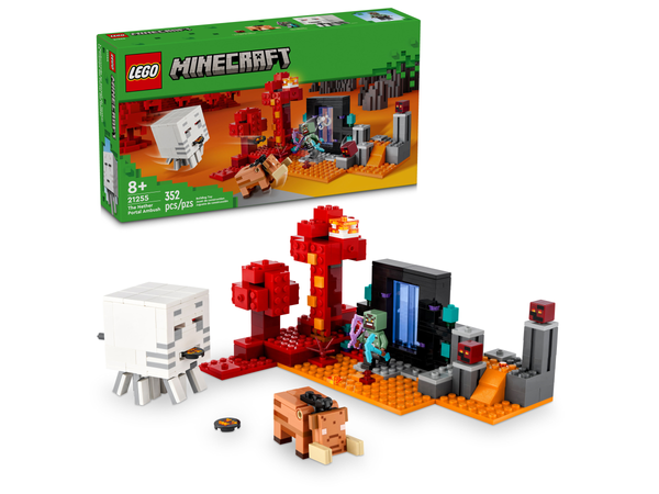 LEGO Minecraft The Nether Portal Ambush – The Great Rocky Mountain