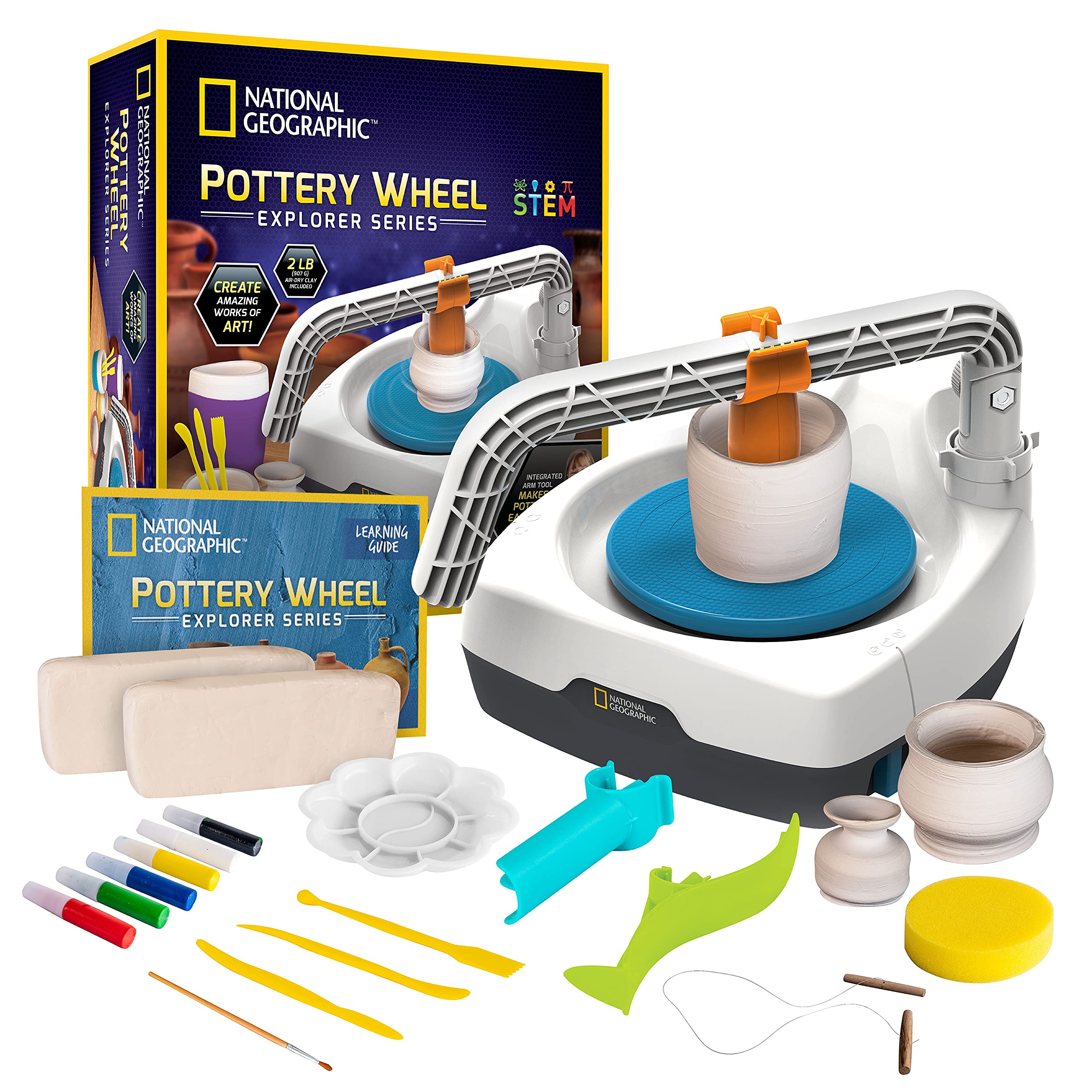 Blue Marble Pottery Wheel Craft Kit – The Great Rocky Mountain Toy Company