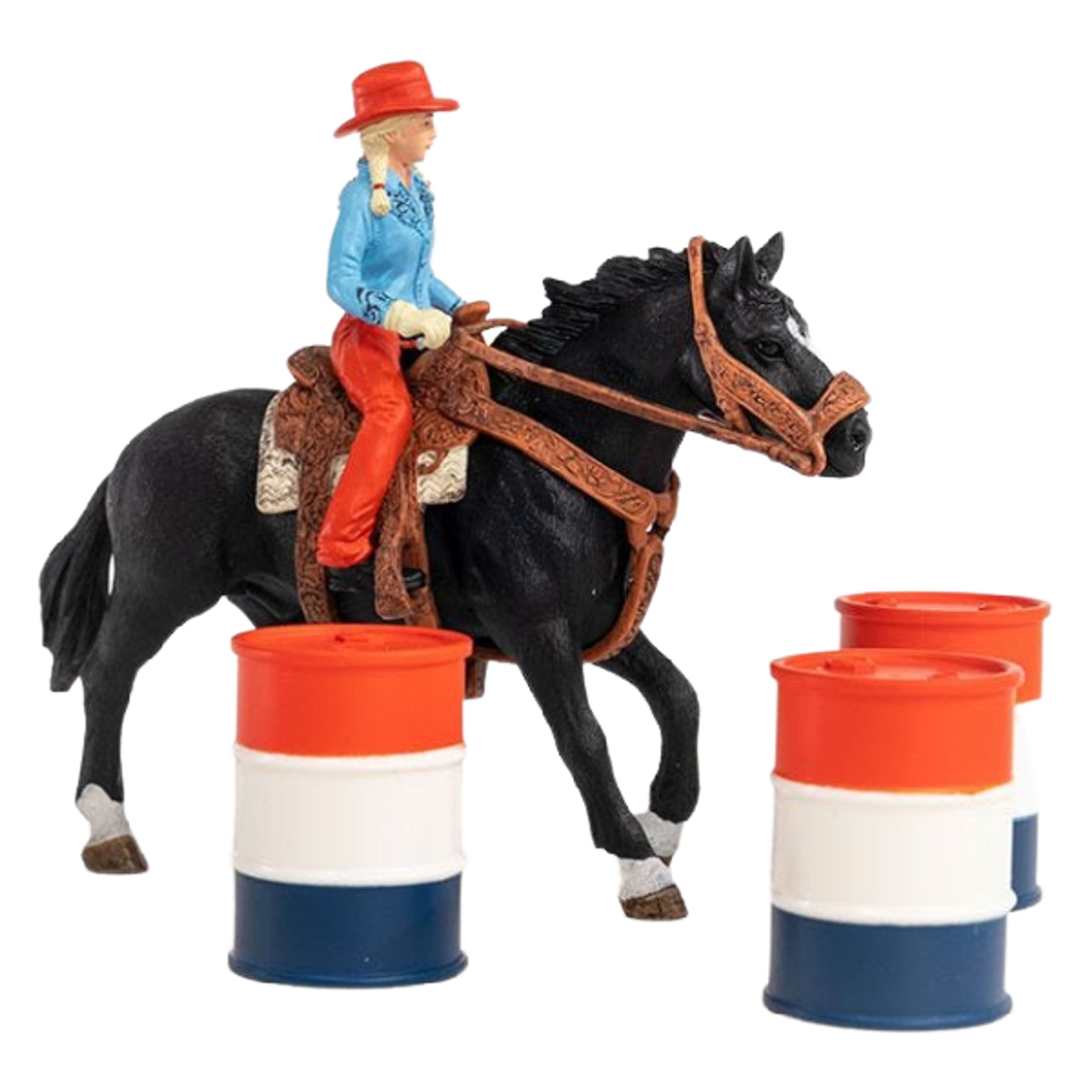 Schleich rodeo horse 2024 set