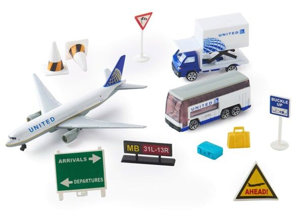 United Airlines Die-cast Airplane Daron Toys - Foto 5