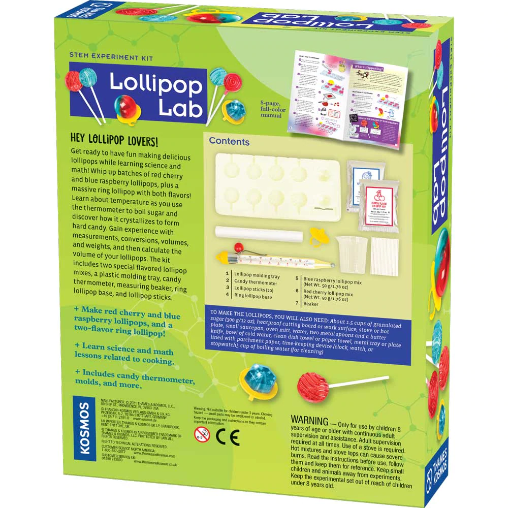 Lolipop Science Lollipop Lab – The Great Rocky Mountain Toy Company
