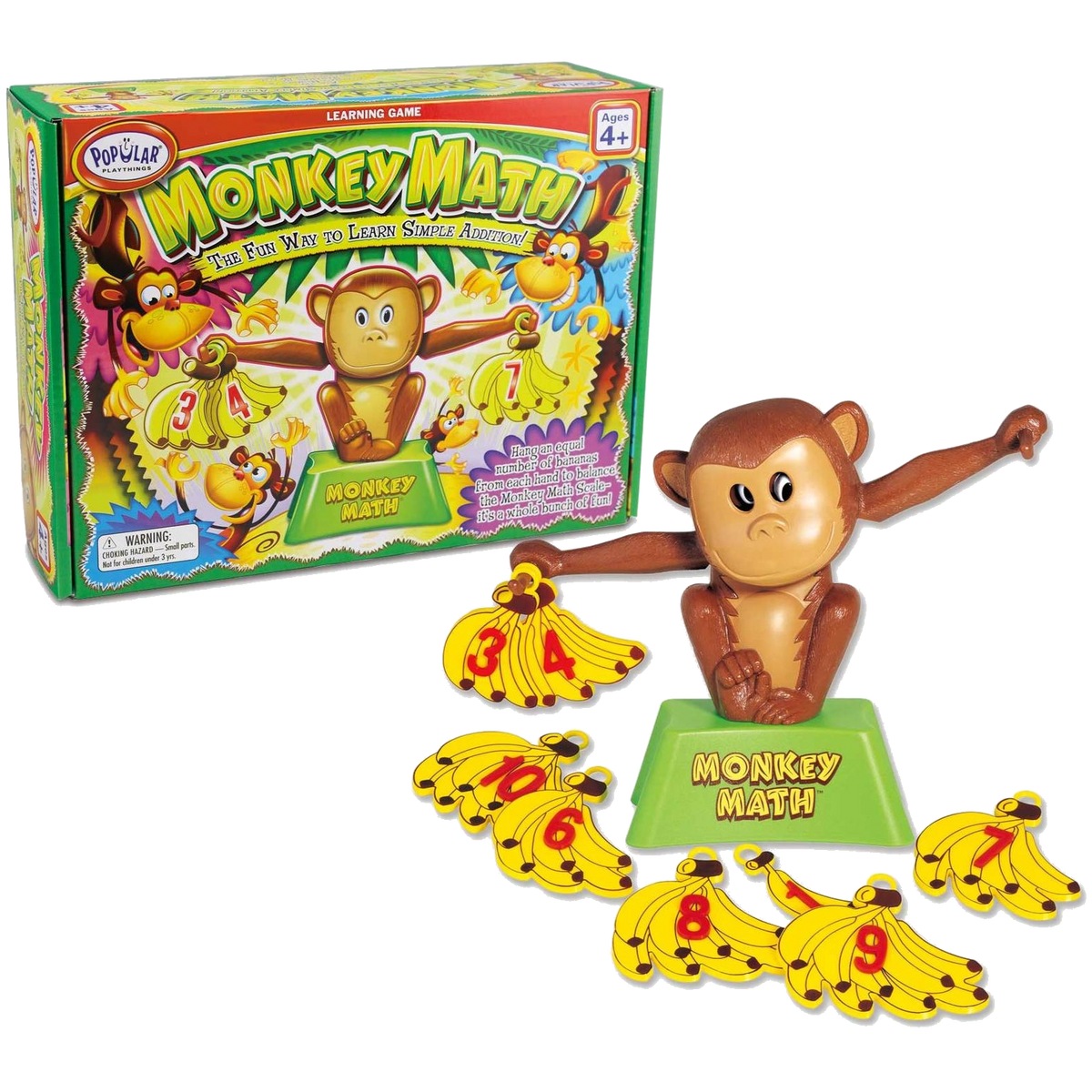 Popular Playthings Monkey Math – The Great Rocky Mountain Toy Company