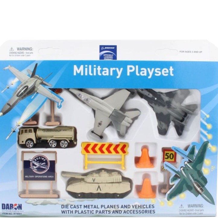 Daron Shop Daron Boeing Military Playset – The Great Rocky Mountain Toy Company