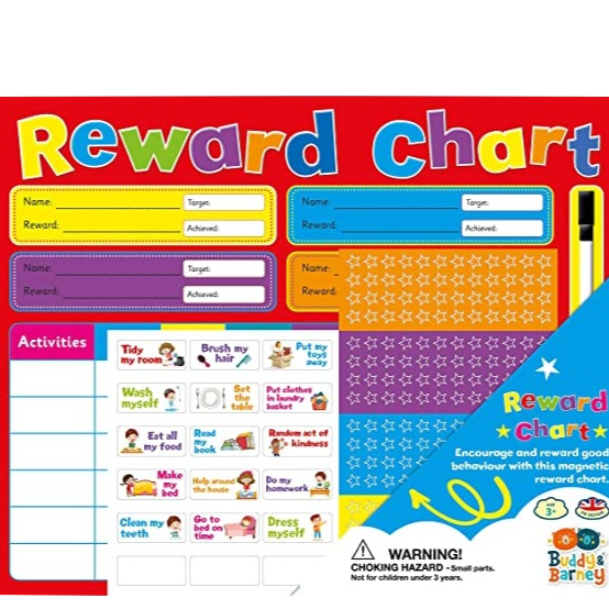 Buddy & Barney Reward Chart – The Great Rocky Mountain Toy Company