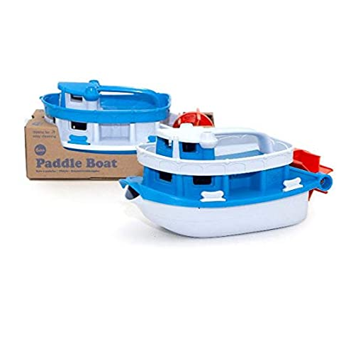 Green top toys boat