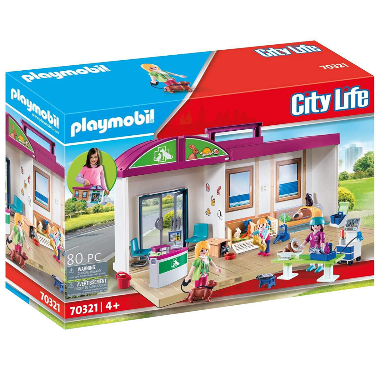 Maletin 2025 veterinaria playmobil