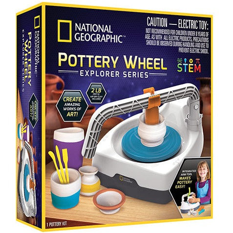 Blue Marble Pottery Wheel Craft Kit – The Great Rocky Mountain Toy Company