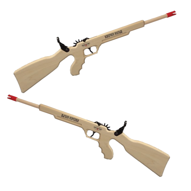 Toy Rifle Scopes Magnum Rubber Band Rifle Sniper Rifle with Scope and Sling – The Great ...