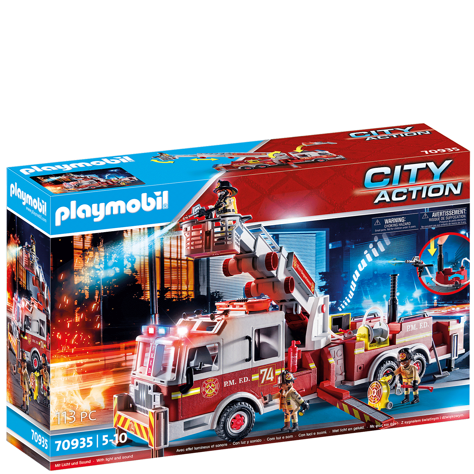 Lego Rescuing Fire LEGO Rescue Vehicles: Fire Engine with Tower Ladder – The Great Rocky ...